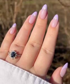 DC #2471 Lilac Clouds w/ DND #572 French Tips